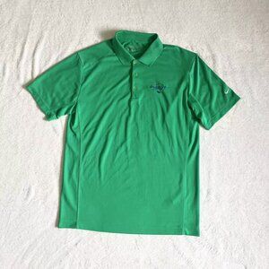 Nike Men's Nike Golf Dri-Fit Tour Performance Shirt, Green Size M